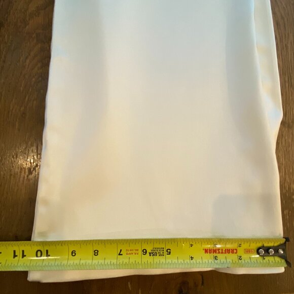 White House Black Market Womens Pants Ivory Size 2 Flare - Picture 9 of 9